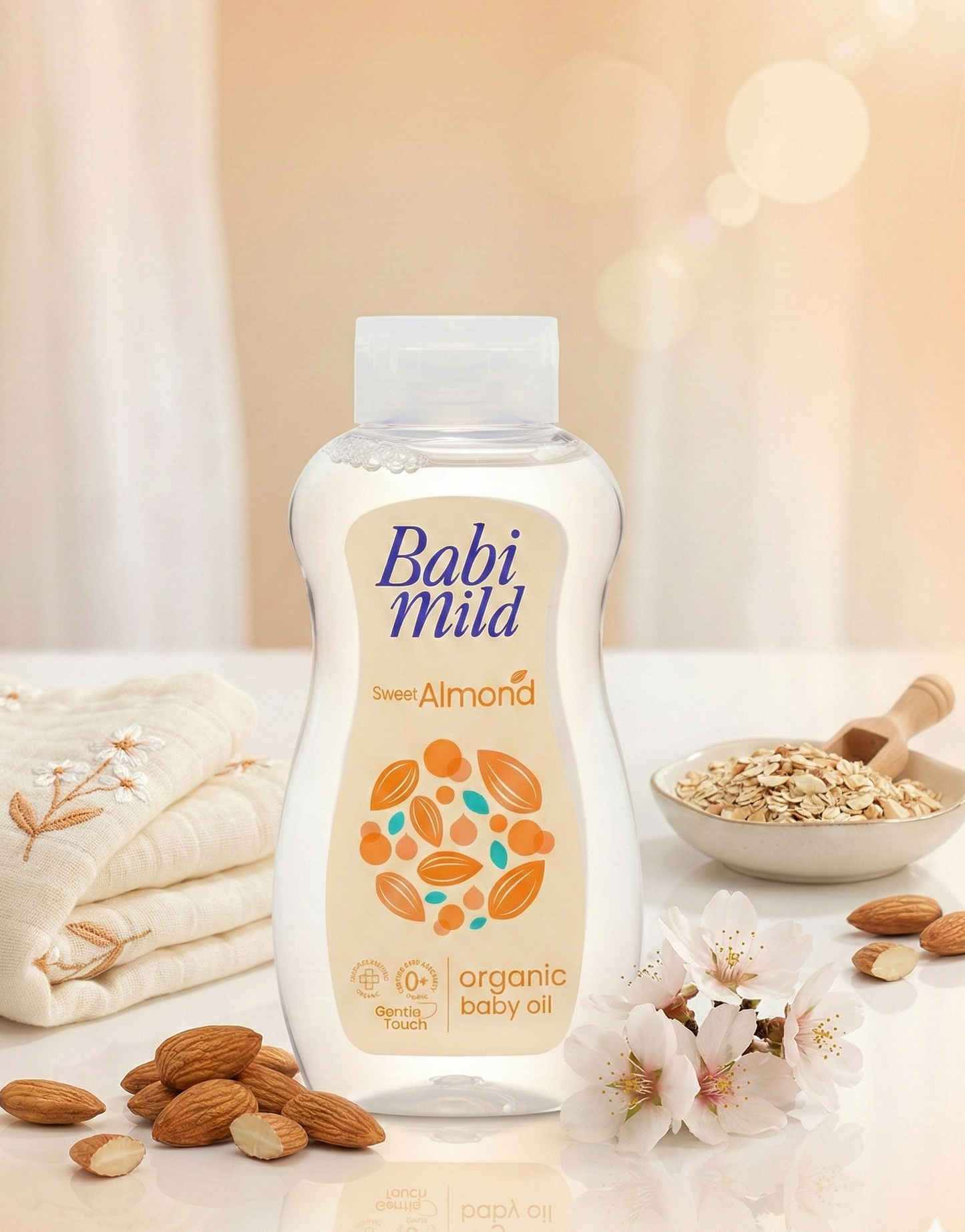 Babi Mild - Sweet Almond | Organic Baby Oil (100/200ml)