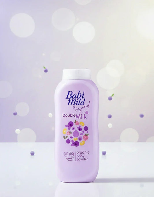 Babi Mild & Beyond Double Milk Protein Organic Baby Powder