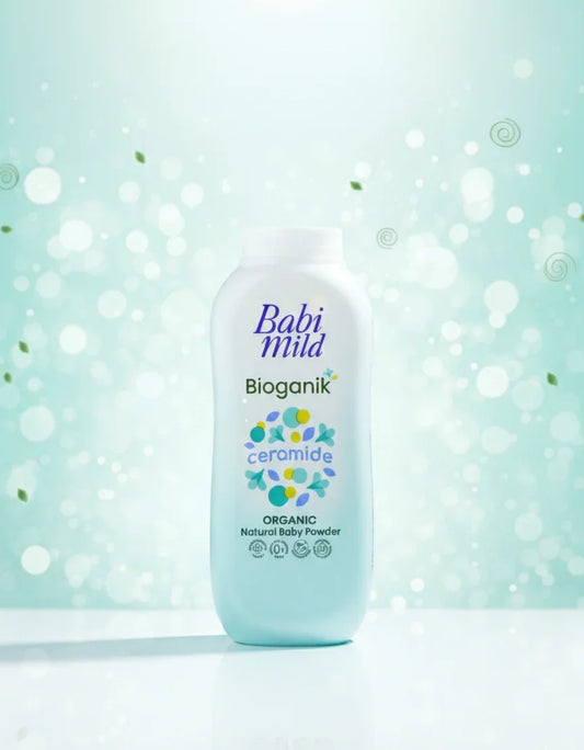 Babi Mild Bioganik Ceramide Baby Care Set – Organic Baby Powder