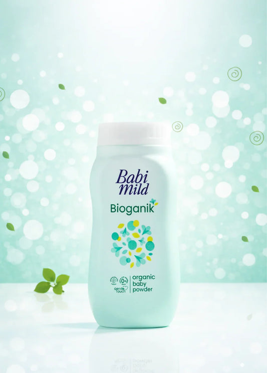 Babi Mild Bioganik Complete Baby Care Set – Organic Baby Powder