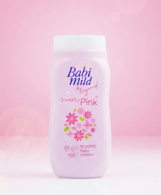 Babi Mild & Beyond - Sweety Pink | Organic Baby Powder 45g