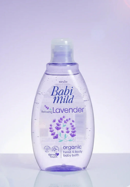 Babi Mild - Relaxing Lavender | Head & Body Baby Bath- (180/380ml)