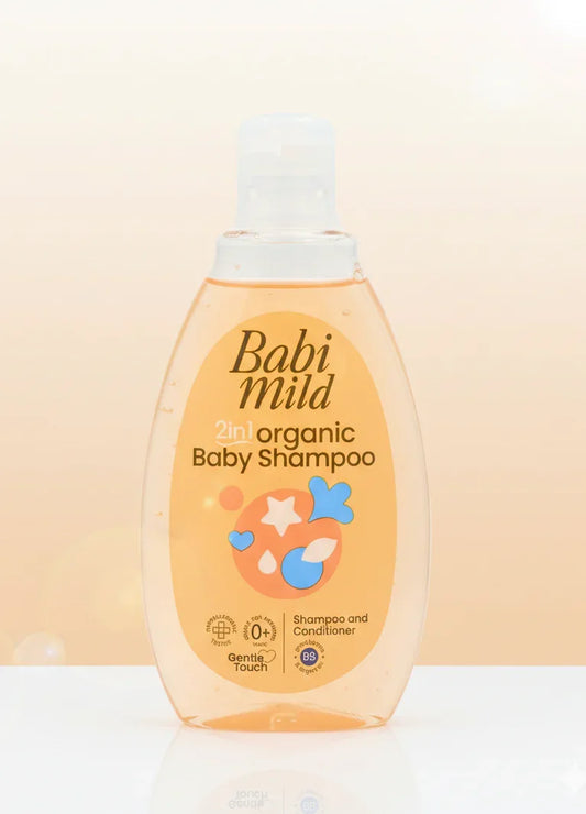 Babi Mild - 2in1 Organic Baby Shampoo & Conditioner (180/380ml)