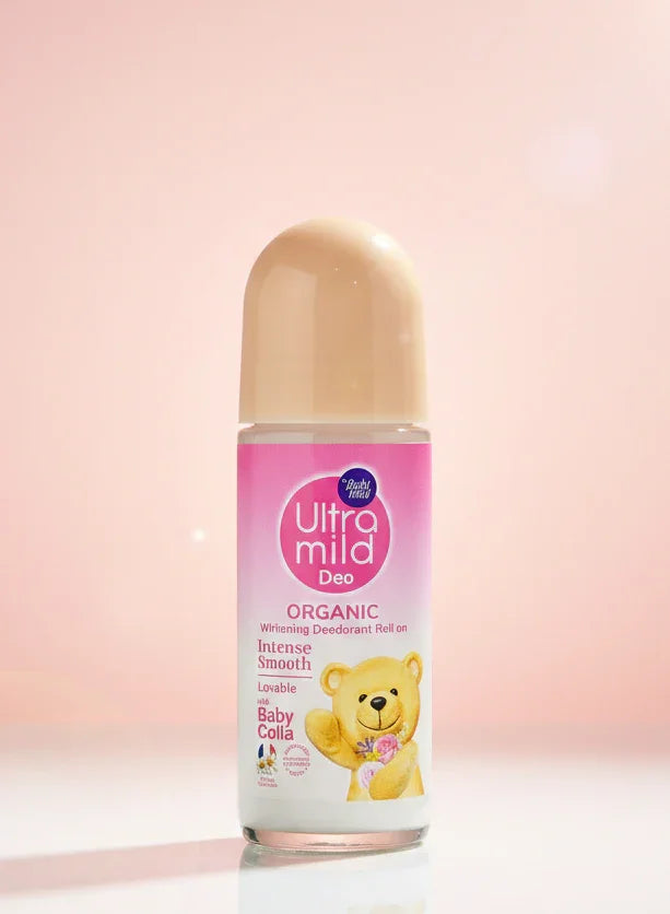 Ultra Mild | Organic Intense Smooth Lovable Whitening Deo Roll-on 40ml