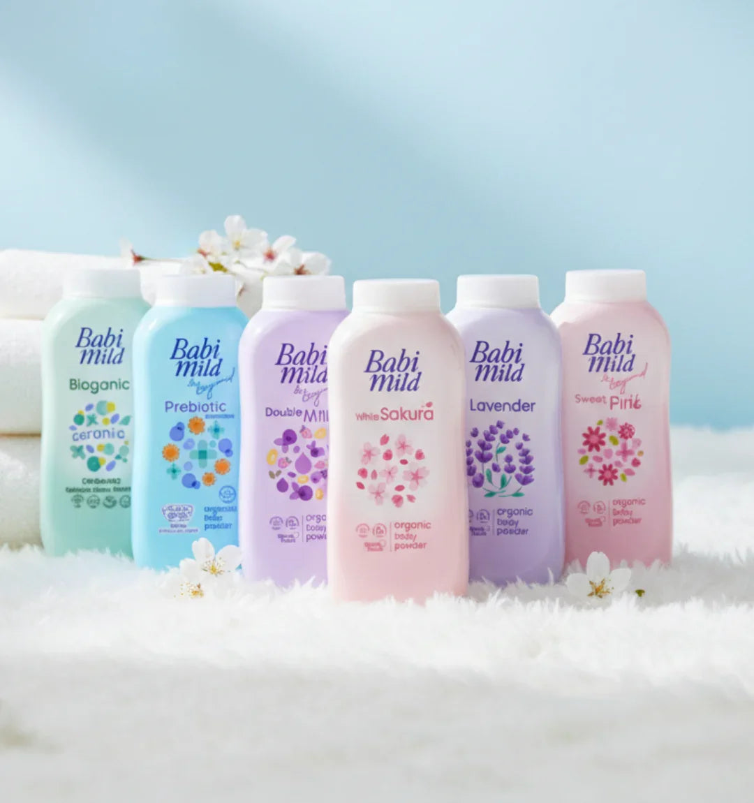 Organic Baby Powder in UAE | Babi Mild Arabia
