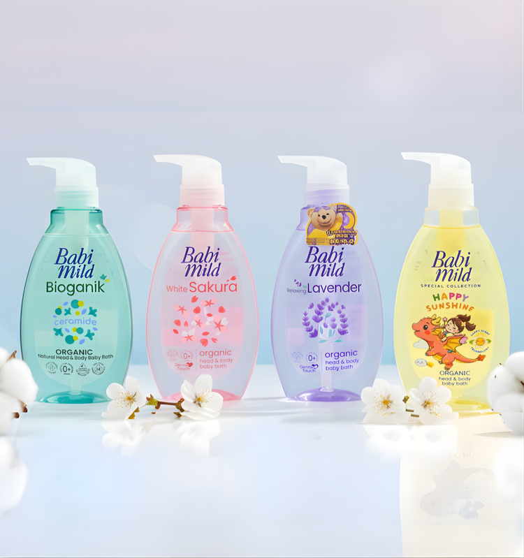 Organic Baby Head & Body Bath UAE | Babi Mild Arabia