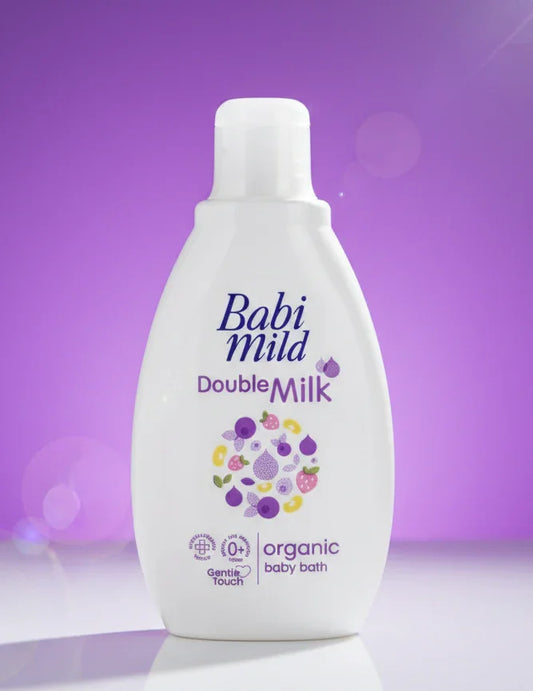 Babi Mild - Body Baby Bath | Double Milk-(180ml) in UAE