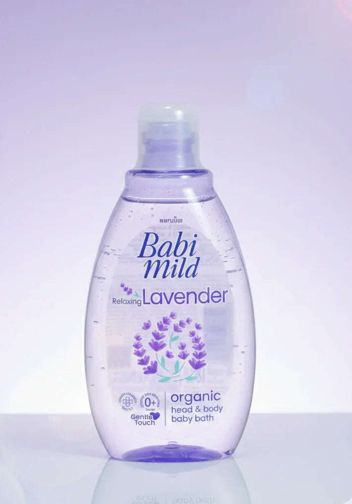 Babi Mild - Relaxing Lavender | Head & Body Baby Bath- (180ml) in UAE