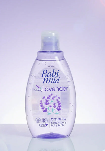 Babi Mild - Relaxing Lavender | Head & Body Baby Bath- (180ml) in UAE