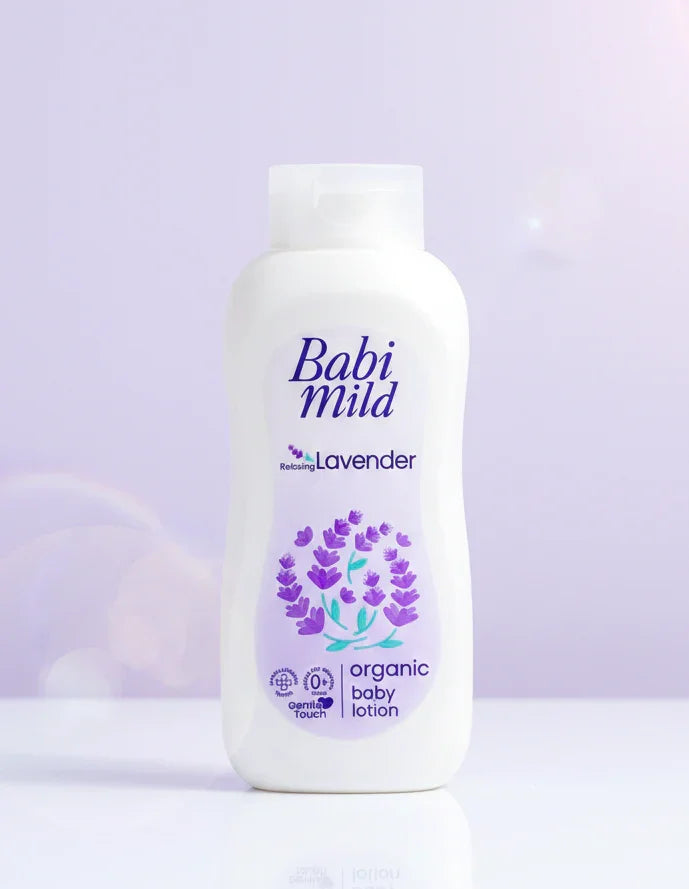 Babi Mild - Relaxing Lavender | Organic Baby Body Lotion-  (180ml)