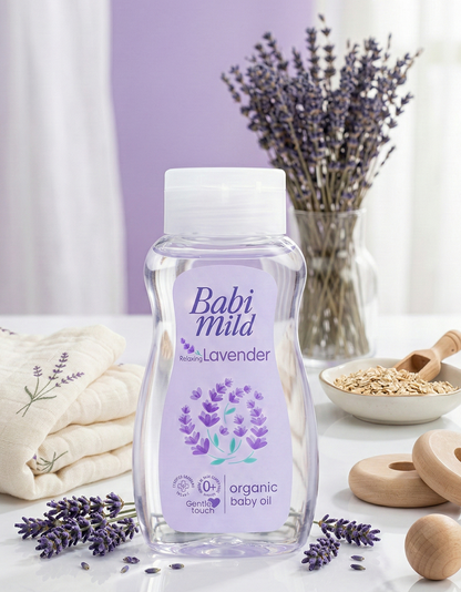 Babi Mild - Relaxing Lavender | Organic Baby Oil (100)