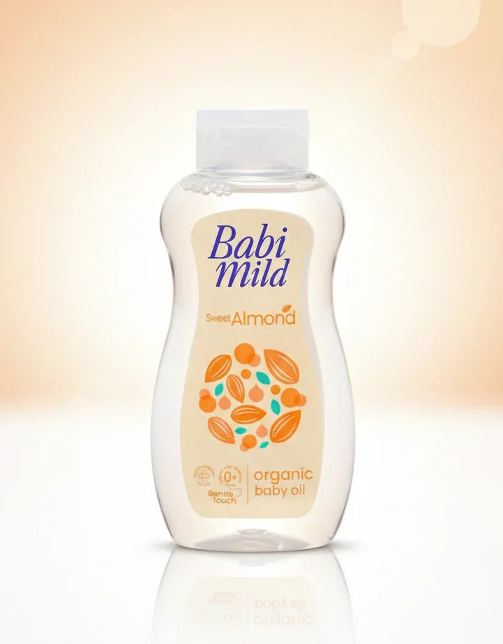 Babi Mild - Sweet Almond | Organic Baby Oil (100/200ml)