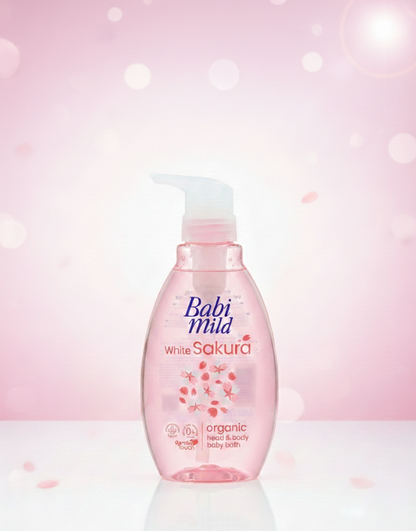 Babi Mild - White Sakura | Baby Head & Body Bath