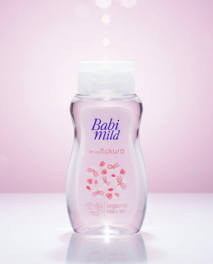 Babi Mild - White Sakura | Organic Baby Oil (100ml)