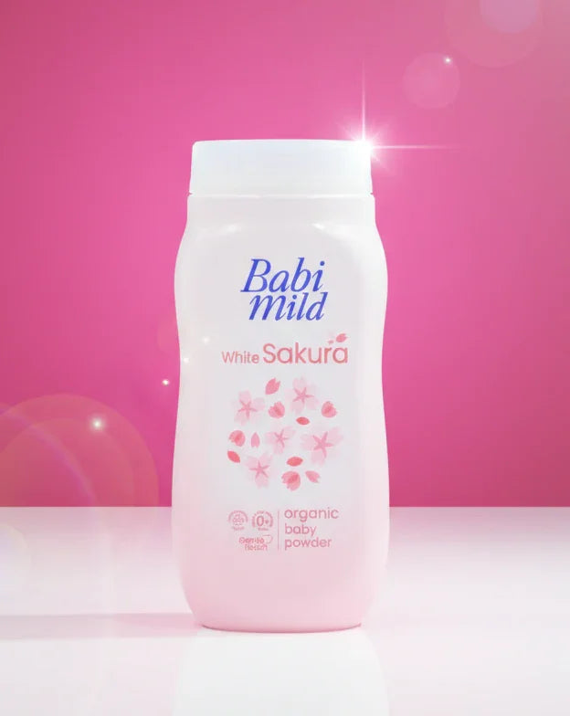 Babi Mild - White Sakura | Organic Baby Powder 