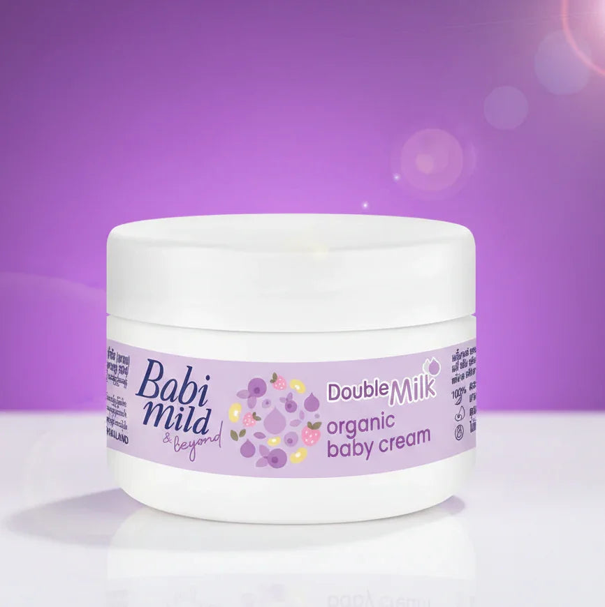 Babi Mild & Beyond - Double Milk | Organic Baby Cream 50g