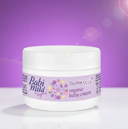 Babi Mild & Beyond - Double Milk | Organic Baby Cream 50g