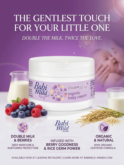 Babi Mild & Beyond - Double Milk | Organic Baby Cream 50g Info UAE