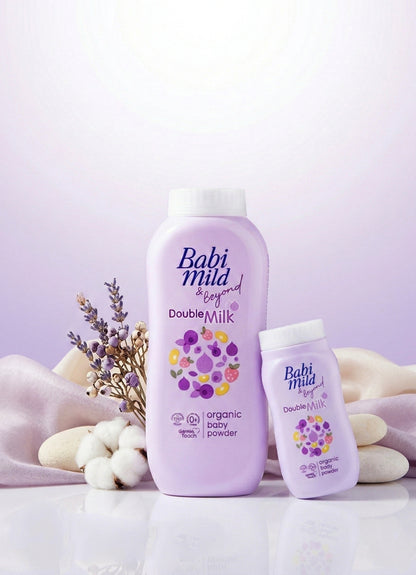 Babi Mild & Beyond - Double Milk | Organic Baby Powder (45/160g)