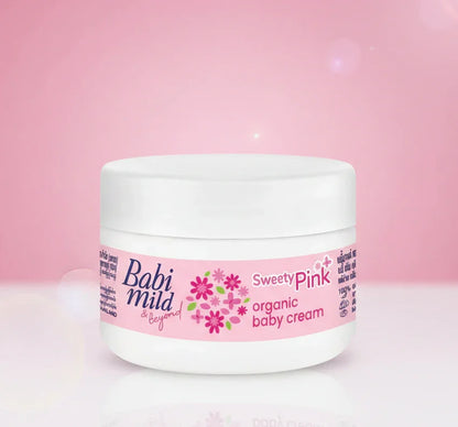 Babi Mild & Beyond - Sweet Pink | Organic Baby Cream 50g