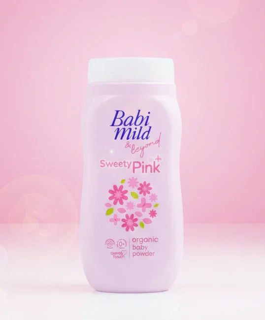 Babi Mild & Beyond - Sweety Pink | Organic Baby Powder 45g