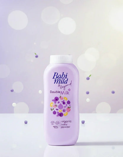 Babi Mild & Beyond Double Milk Protein Organic Baby Powder