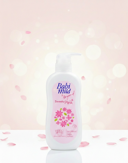Babi Mild & Beyond Sweety Pink Organic Baby Lotion