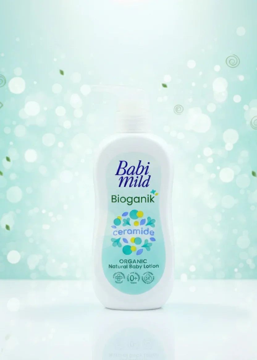 Babi Mild Bioganik Ceramide Baby Care Set – Organic Baby Lotion