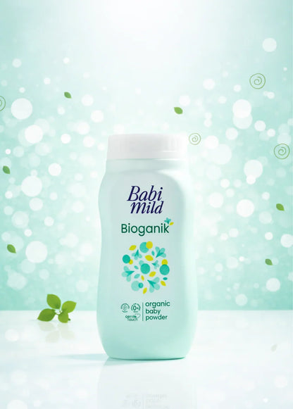 Babi Mild Bioganik Complete Baby Care Set – Organic Baby Powder