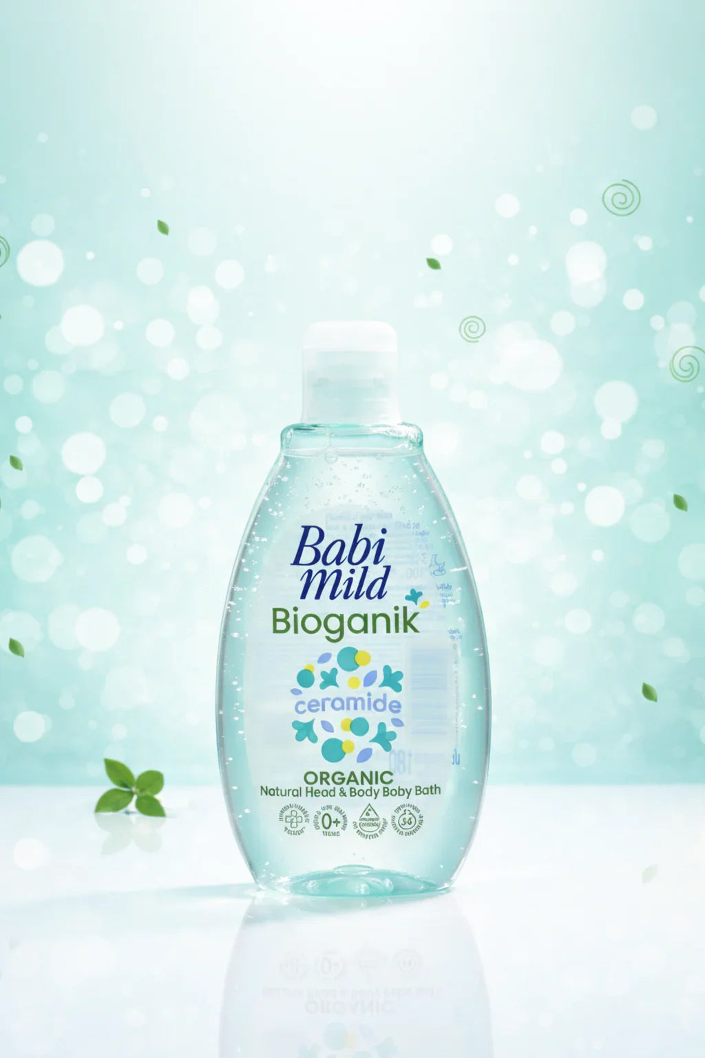 Babi Mild Bioganik Complete Baby Care Set – Organic Natural Head & Body Baby Bath