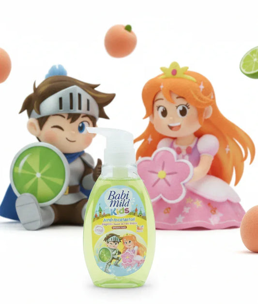 Babi Mild Kids - Antibacterial Organic Head To Toe Wash-380ml