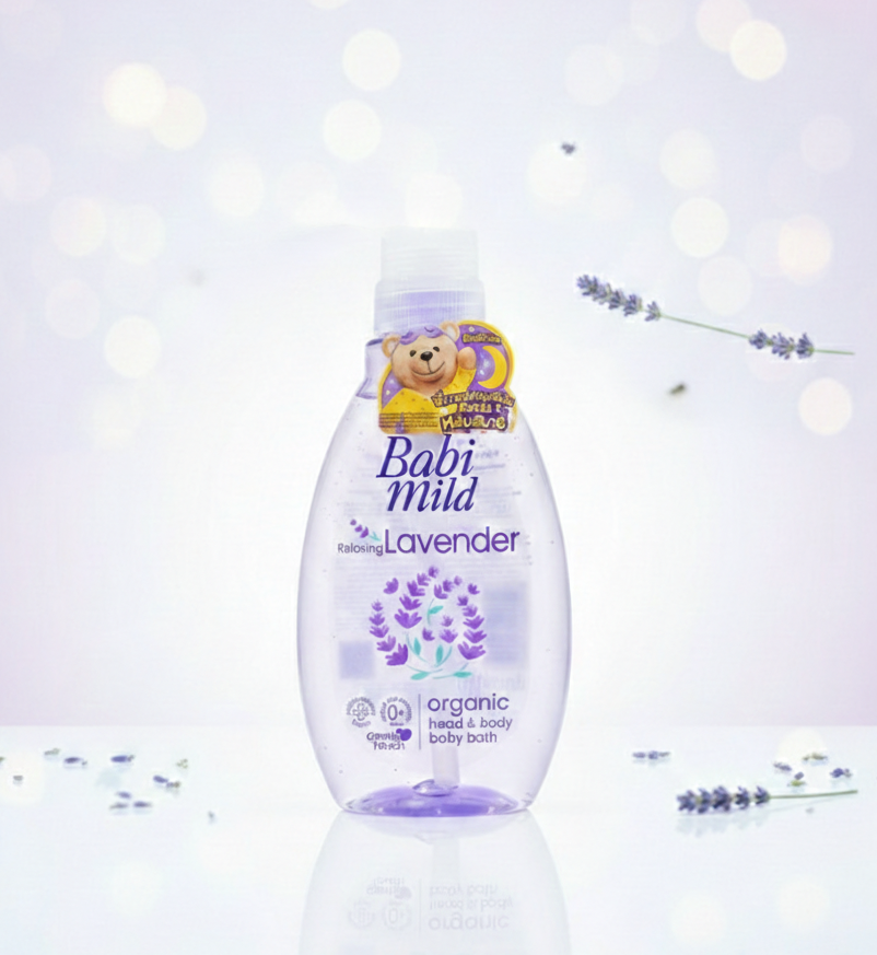 Babi Mild Relaxing Lavender Baby Head & Body Bath