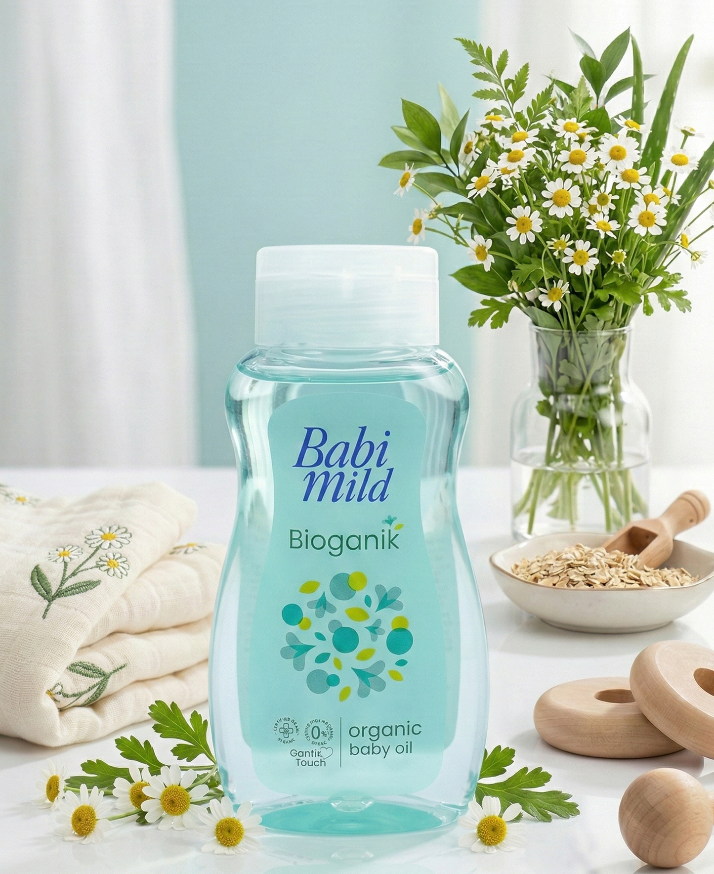 Baby Mild - Bioganik | Organic Baby Oil (100ml & 200ml)