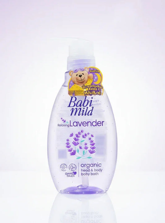 Babi Mild - Relaxing Lavender | Head & Body Baby Bath- (180/380ml)