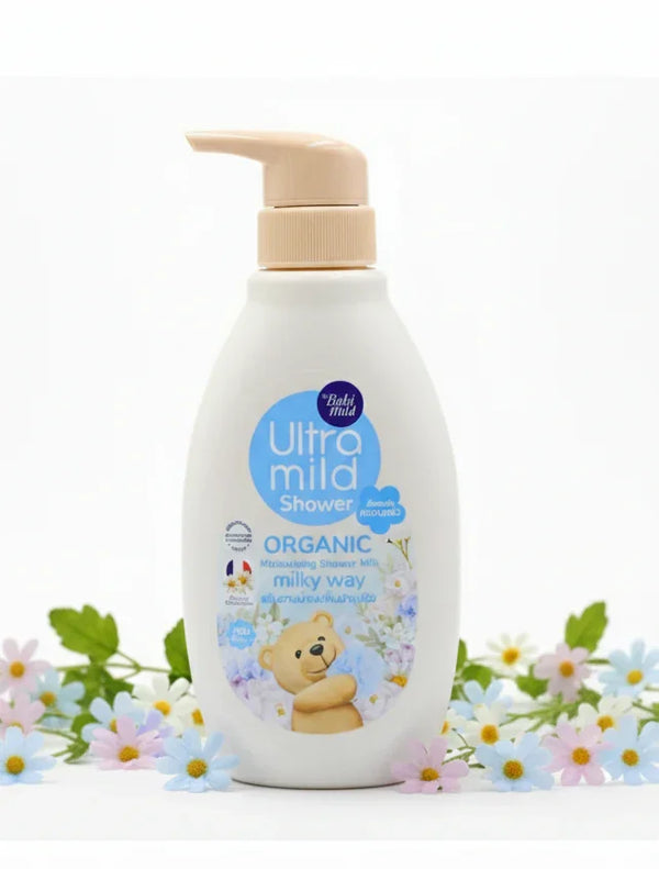 Ultra Mild| Organic Milky Way Moisturizing - Shower Milk Bath-  380ml
